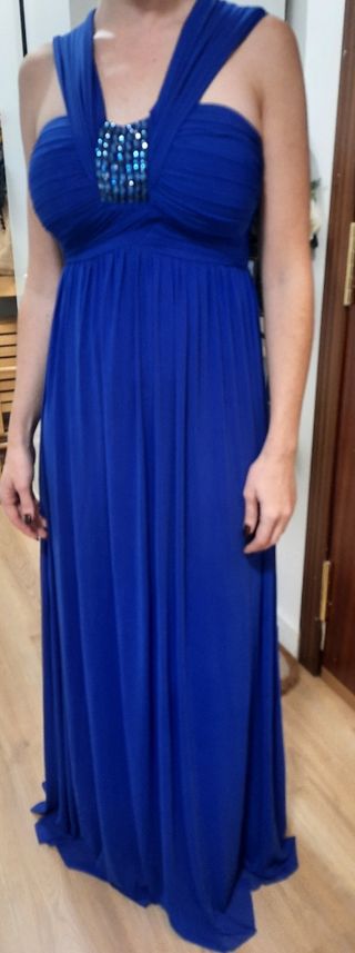 vestido azul  teriayabar  OFERTA