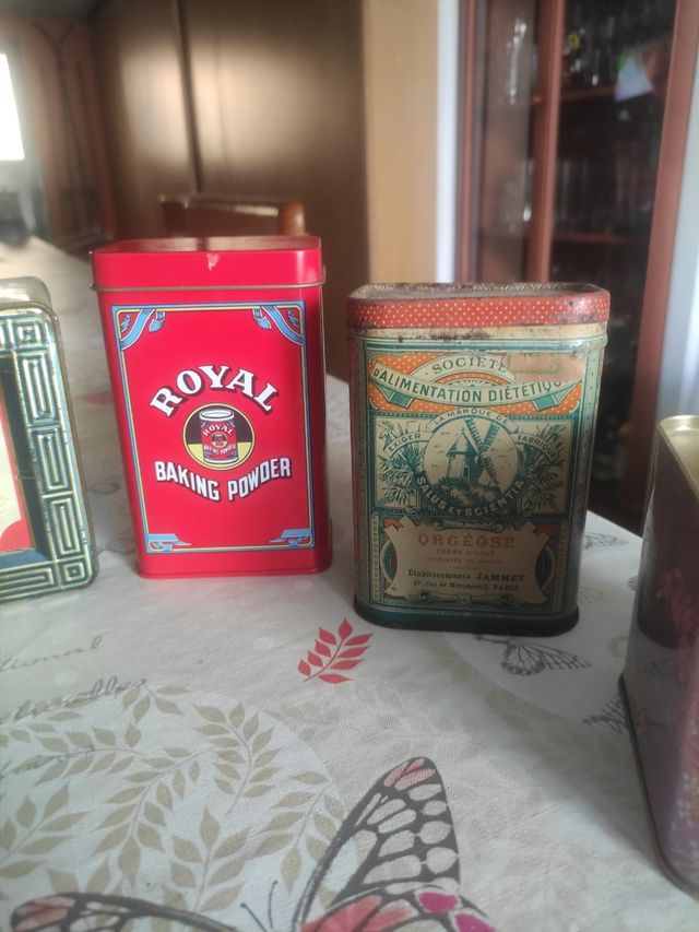 latas de coleccion vintage