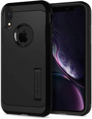 Spigen funda negra iPhone XR, Nueva