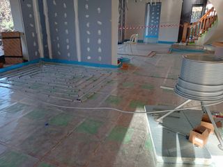 instalación suelo radiante