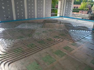 instalación suelo radiante