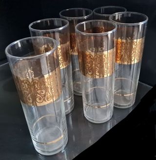 vasos de whisky vintage