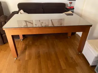 MESA DE MADERA PARA SALÓN