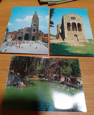 Lote Postales antiguas Asturias