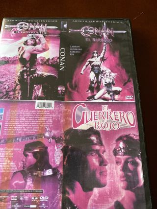 Película DVD conan el guerrero rojo