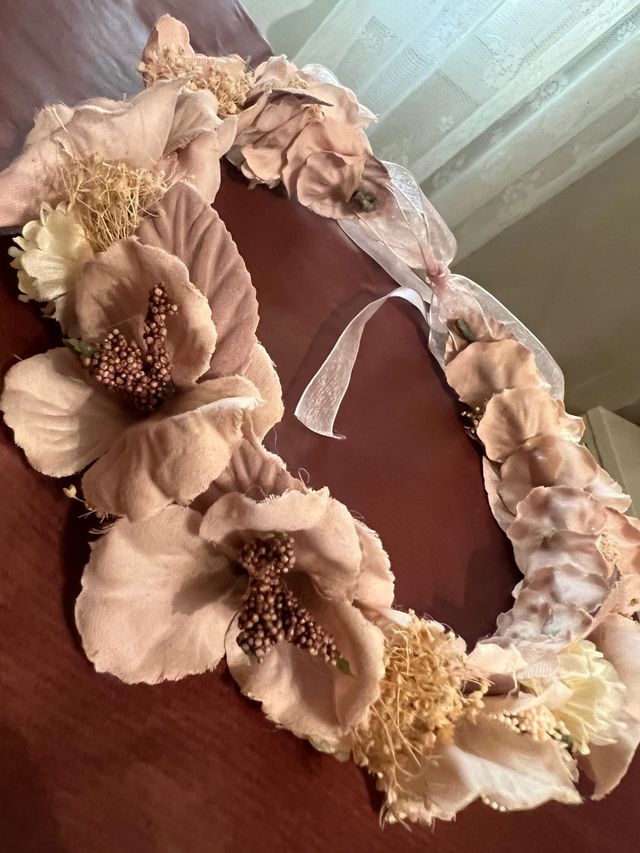 Corona de flores