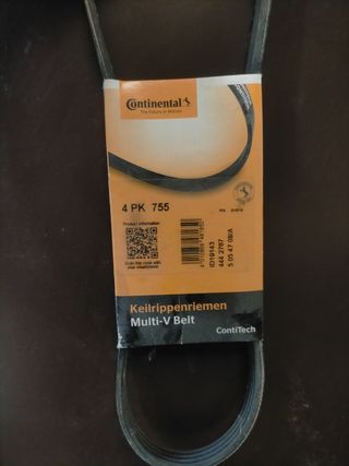 Pastillas de freno y correas