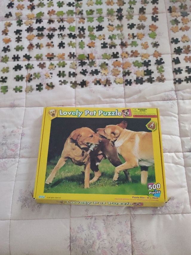 puzzle de 500 piezas.