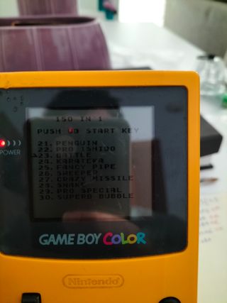 Juego Game boy 