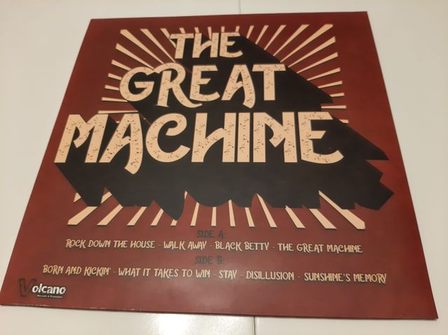 VINILO DE HANGARVAIN -THE GREAT MACHINE-