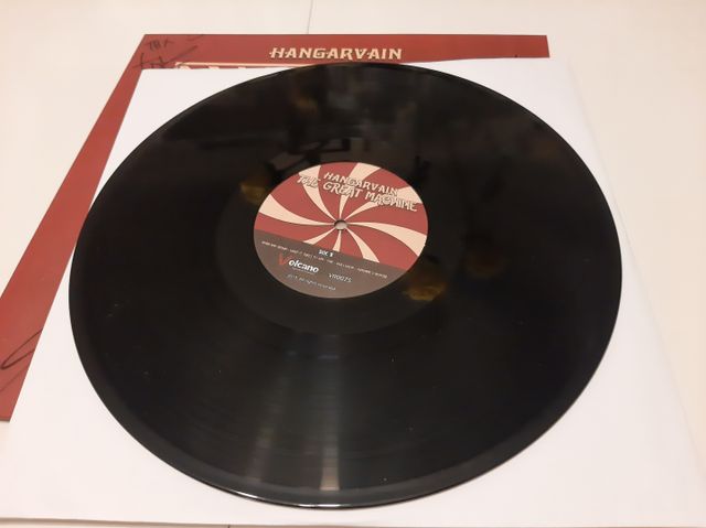 VINILO DE HANGARVAIN -THE GREAT MACHINE-