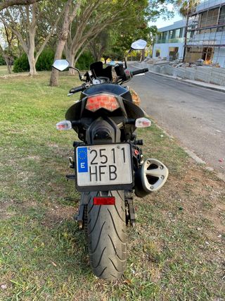 Kawasaki z750 2011 black edition