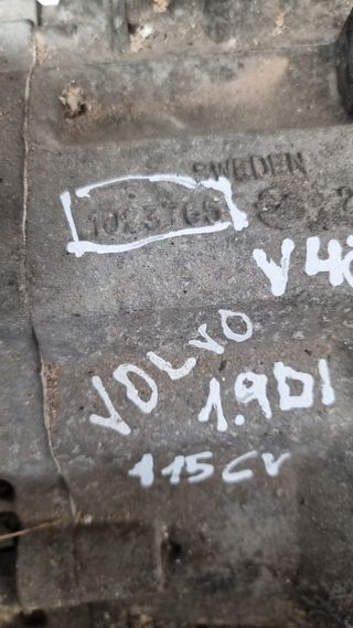 CAJA DE CAMBIOS VOLVO V40 1.9D REF. 1023T65