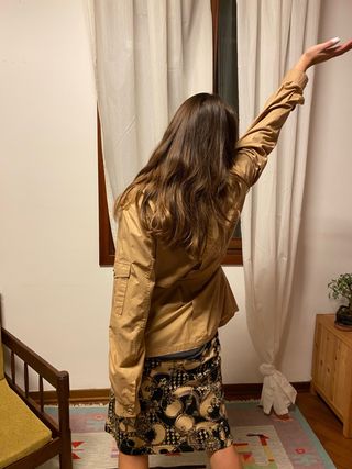 Trench unisex vintage Ivy&Oxford beige