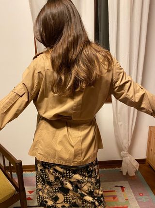 Trench unisex vintage Ivy&Oxford beige