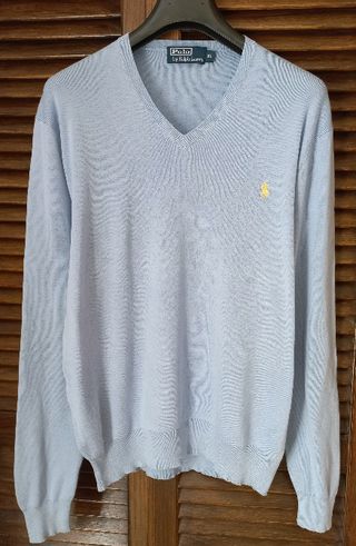 Ralph Lauren pullover cotton veste taglia L 