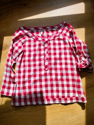 Camisa cuadros verano