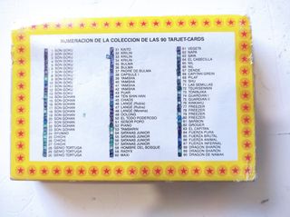 Coleccion de tarjetas Dragon Ball