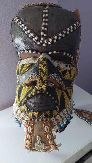 Casco KUBA de R.D. del Congo Africa