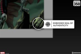 Litografia Uncanny X-Men: Rogue & Gambit 46 x 61cm