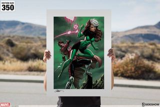 Litografia Uncanny X-Men: Rogue & Gambit 46 x 61cm