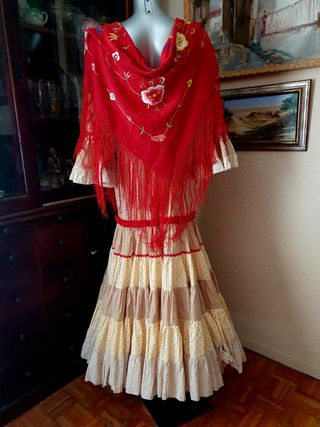traje de Flamenca Micaela Villa