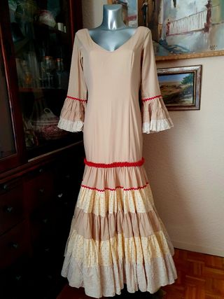 traje de Flamenca Micaela Villa