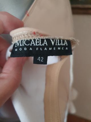 traje de Flamenca Micaela Villa