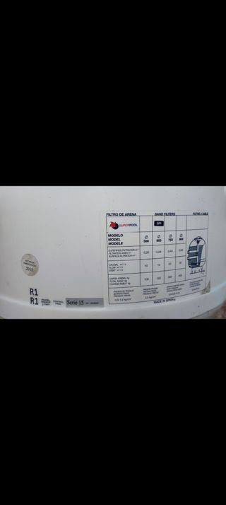 FILTRO DE DEPURADORA