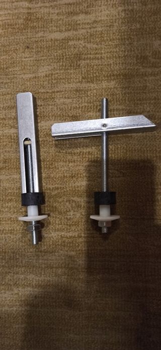 FISCHER Taco vuelco KM 10 pladur. Lavabo, brazo TV