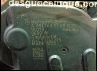 VALVULA EGR MERCEDES SPRINTER 9989