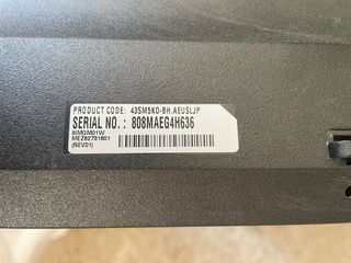 Televisión LG 43 led