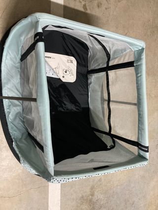Cuna de viaje. La hemos usado en 3 salidas