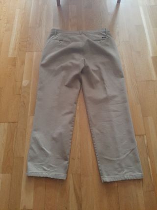 Pantalón de caballero, de pana fina, talla 46
