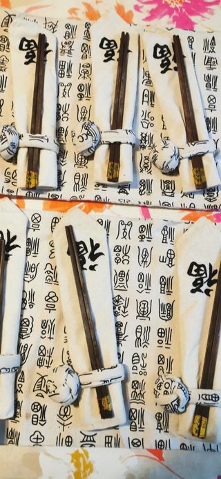 mantel y servilletas japon