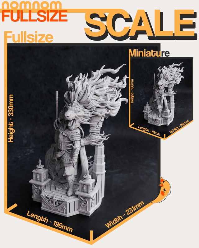 Godfrey: The first [ Elden ring ] Impresión 3d