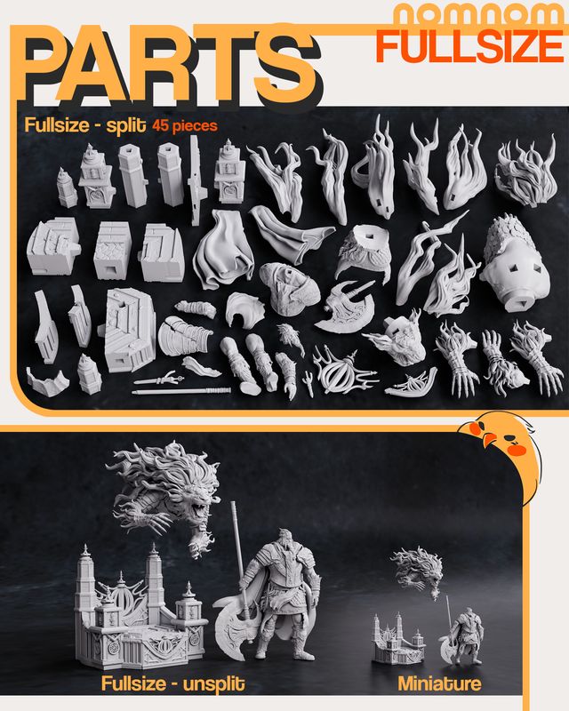 Godfrey: The first [ Elden ring ] Impresión 3d