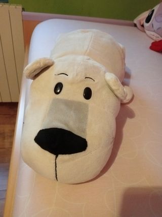 Peluche reversible Oso polar/Husky