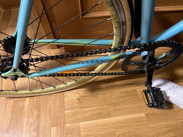 Bicicleta tipo fixie