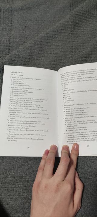 Libro en inglés, the importance of being Earnest