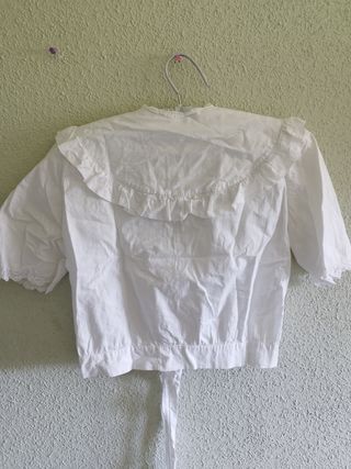 Blusa camisa blanca vintage