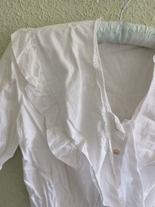 Blusa camisa blanca vintage