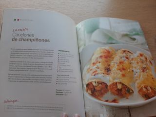 Libro de recetas Cocina Italiana