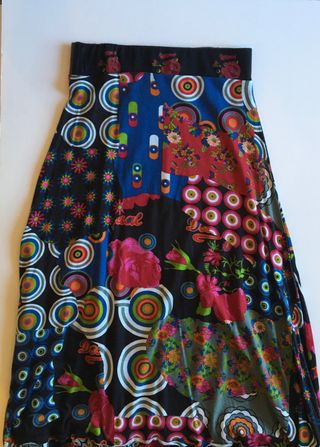 Falda larga Desigual