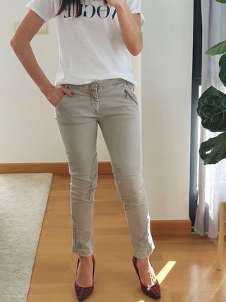 Pantalón cargo Talla S Zara 
