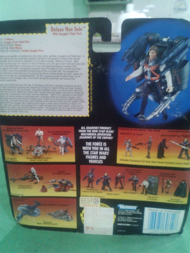 kenner Star wars Han solo Deluxe