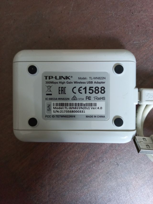 Adaptador de Red Wi-Fi por USB