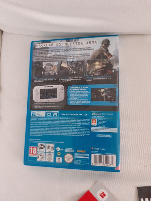 Juego Wii U Watchdogs