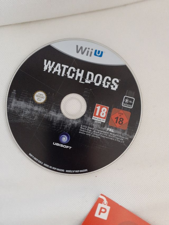 Juego Wii U Watchdogs