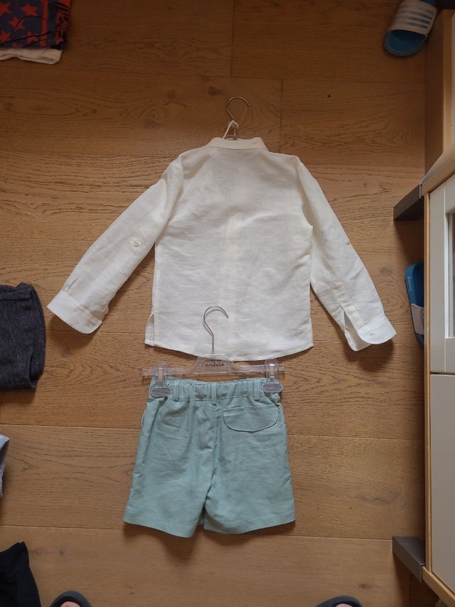 conjunto para boda o comunión talla 3 años